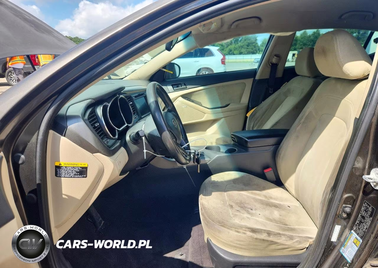 2011 Kia Optima Lx VIN:KNAGM4A74B5132817 - 7