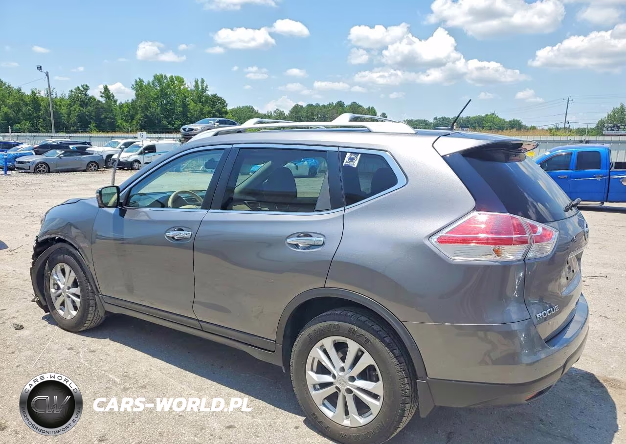 2015 Nissan Rogue Sv VIN:KNMAT2MV9FP520758 - 2