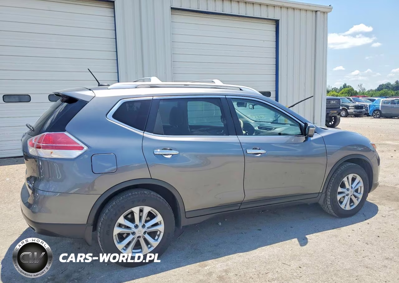 2015 Nissan Rogue Sv VIN:KNMAT2MV9FP520758 - 3