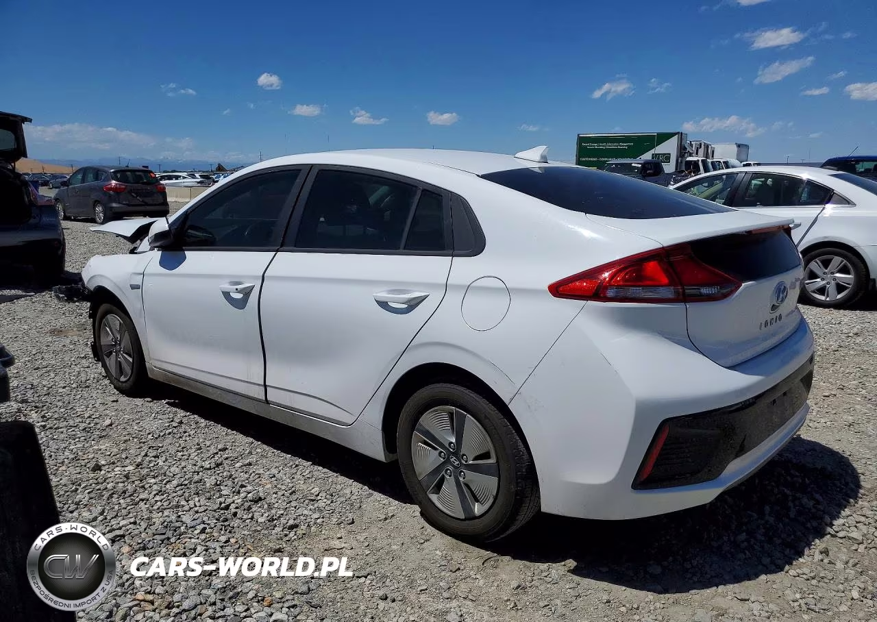 2017 Hyundai Ioniq Blue VIN:KMHC65LC2HU026839 - 2