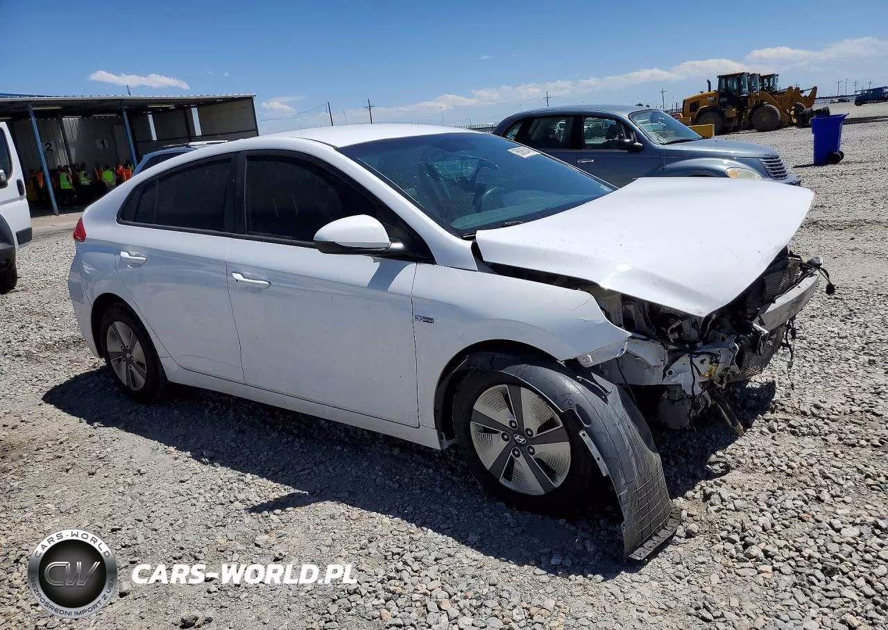 2017 Hyundai Ioniq Blue VIN:KMHC65LC2HU026839 - 4