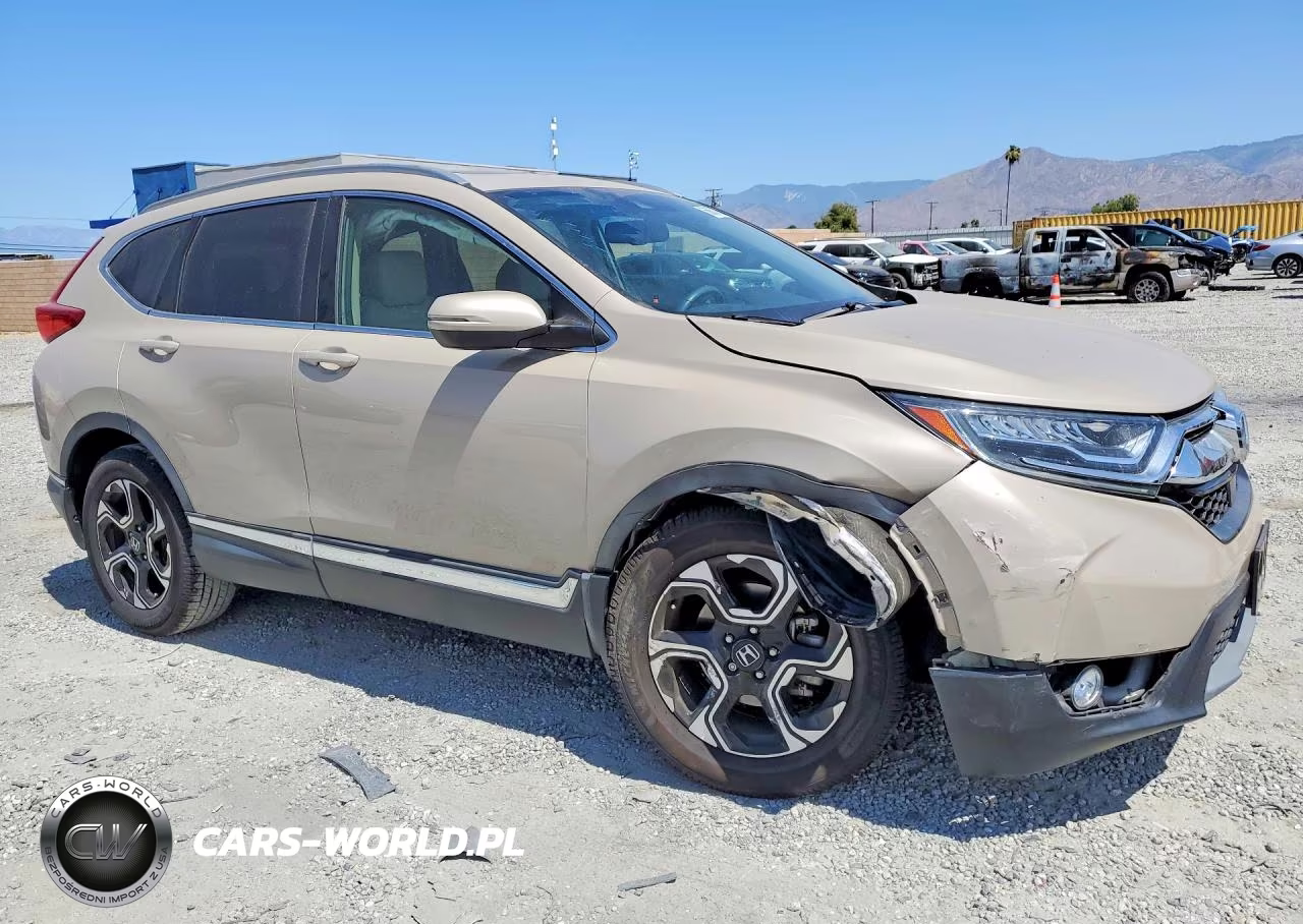 2017 Honda Cr-V Touring VIN:5J6RW1H96HL010194 - 4