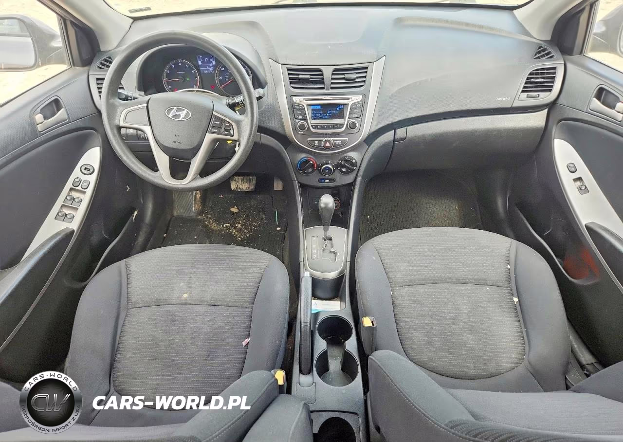 2015 Hyundai Accent Gs VIN:KMHCT5AE6FU233518 - 8