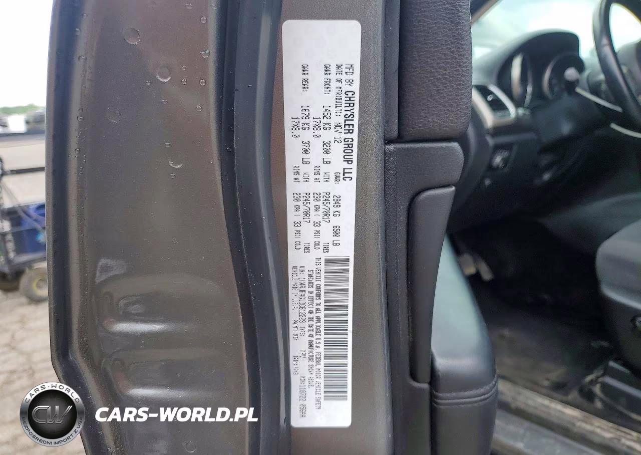 2013 Jeep Grand Cherokee Laredo VIN:1C4RJFAG1DC612229 - 13