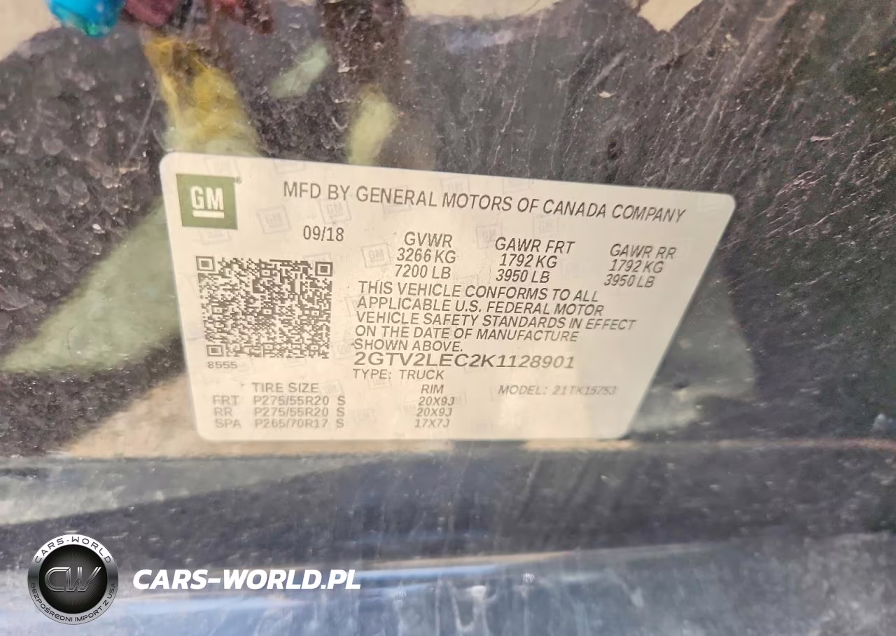 2019 GMC Sierra Limited K1500 VIN:2GTV2LEC2K1128901 - 13