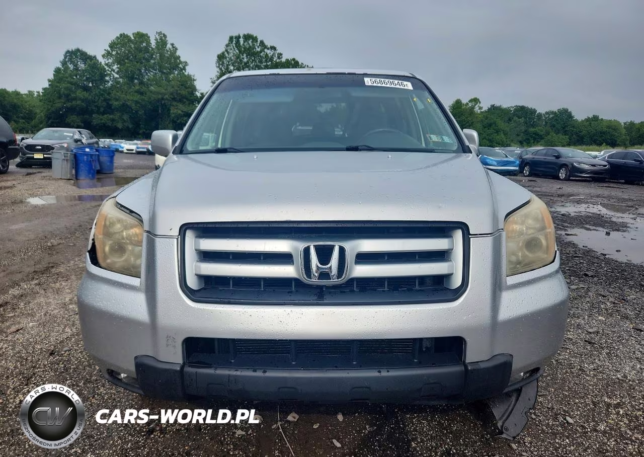 2008 Honda Pilot Se VIN:5FNYF18378B034035 - 5