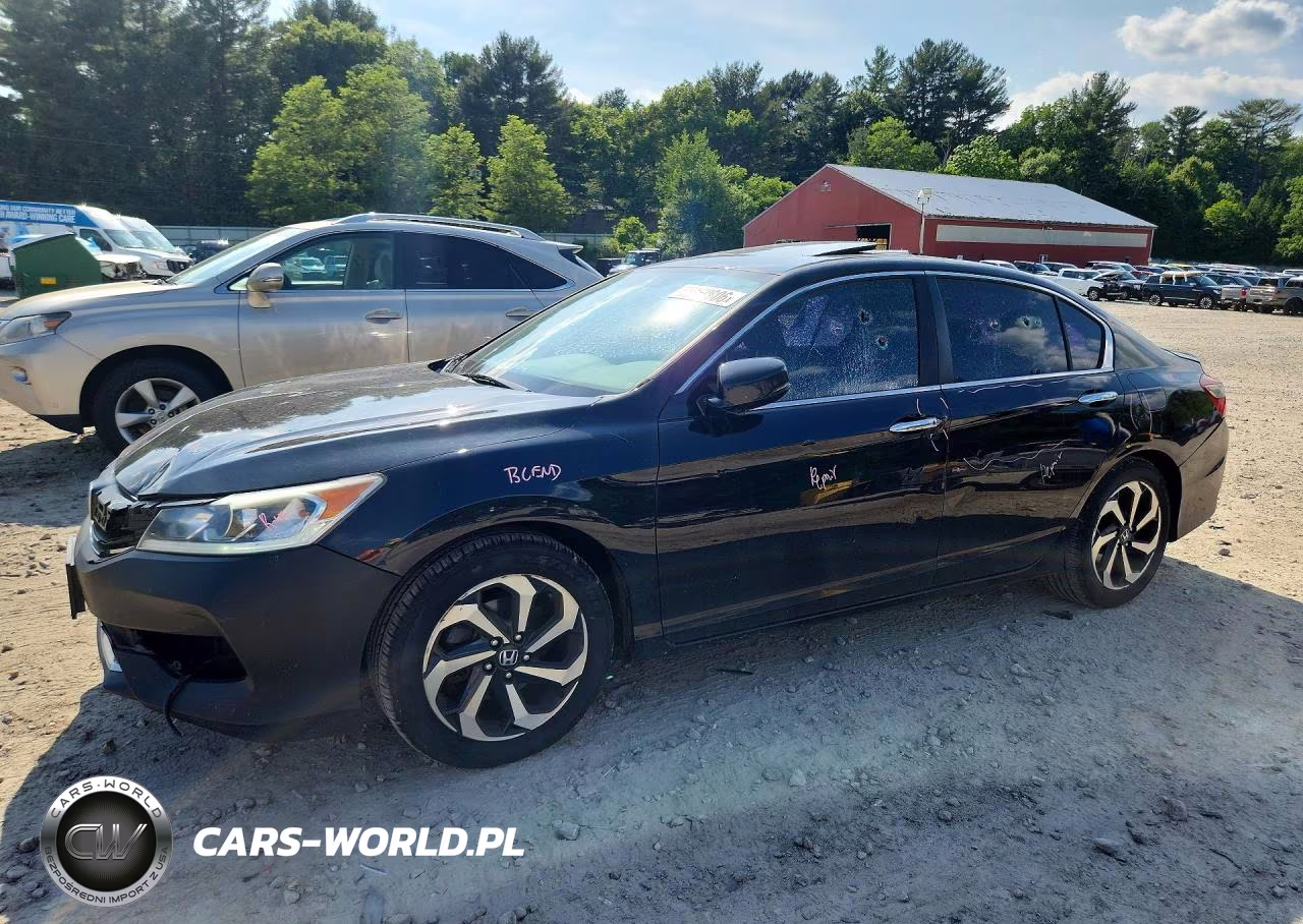 2017 Honda Accord Ex VIN:1HGCR2F75HA004362 - 1