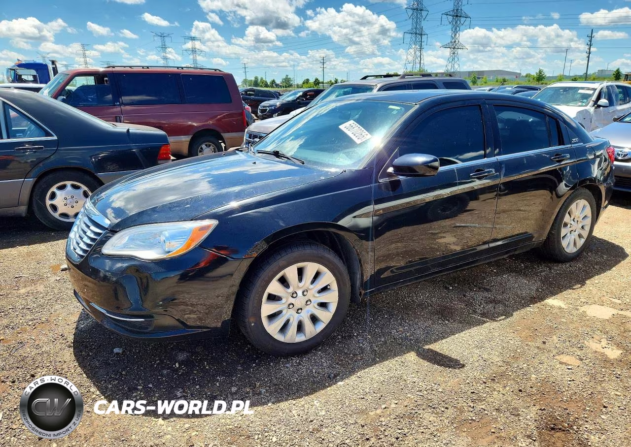2014 Chrysler 200 Lx VIN:1C3CCBABXEN208367 - 1