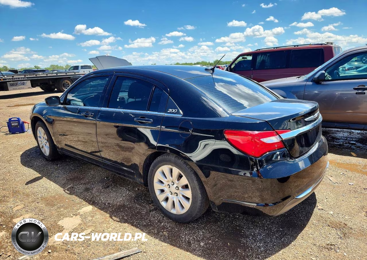 2014 Chrysler 200 Lx VIN:1C3CCBABXEN208367 - 2