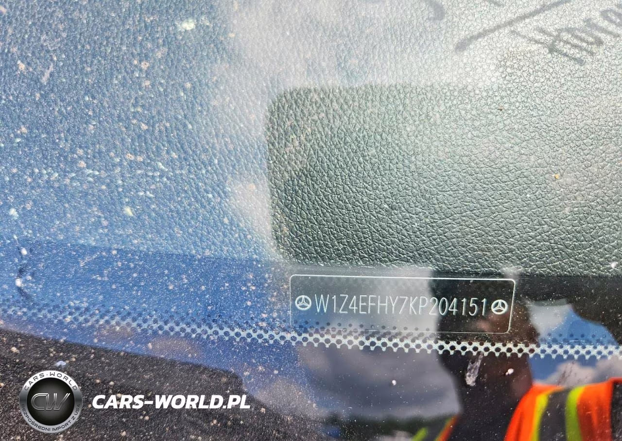 2019 Mercedes-Benz Sprinter 2500 VIN:W1Z4EFHY7KP204151 - 13