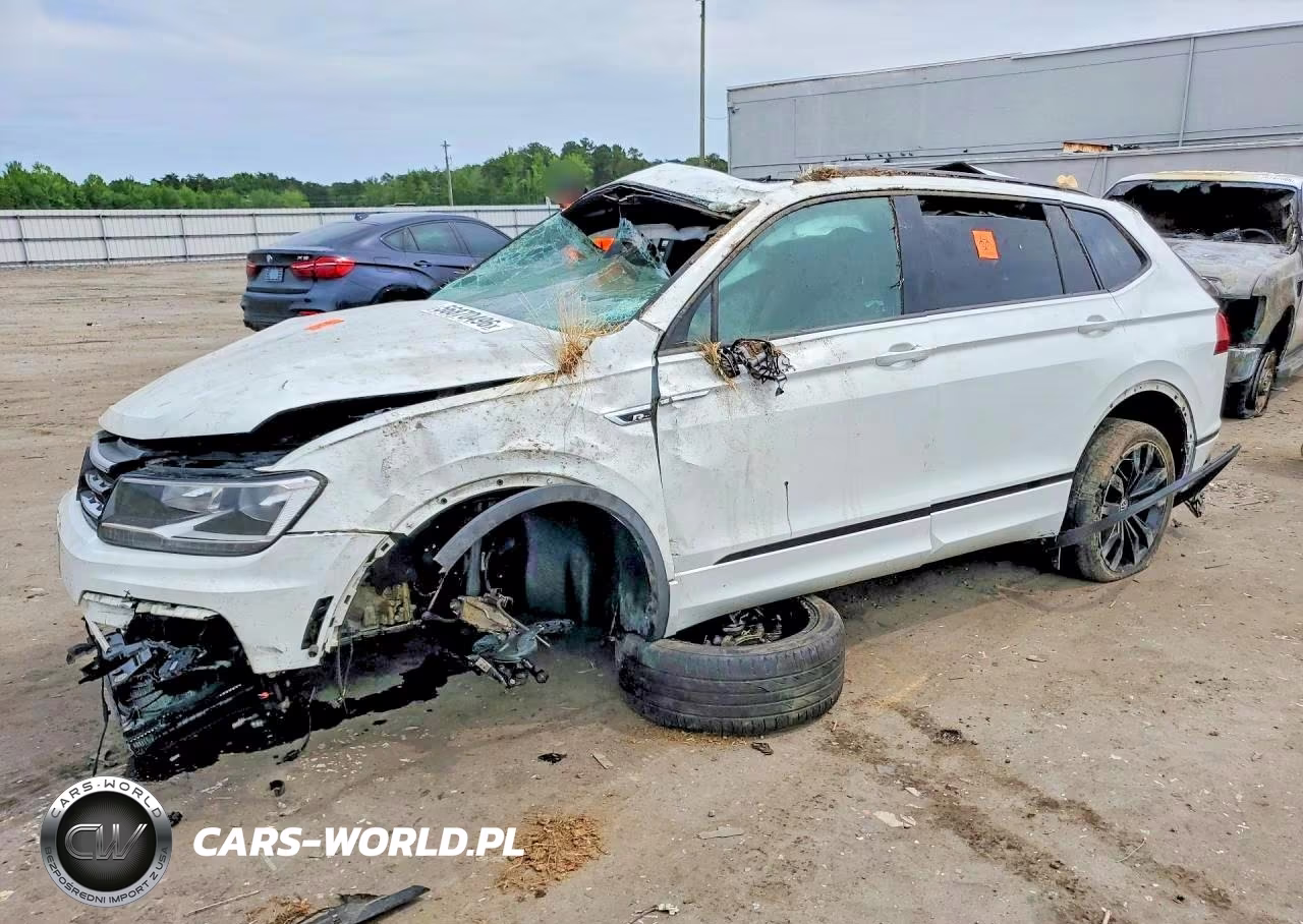 2020 Volkswagen Tiguan Se VIN:3VV2B7AX7LM164047 - 1