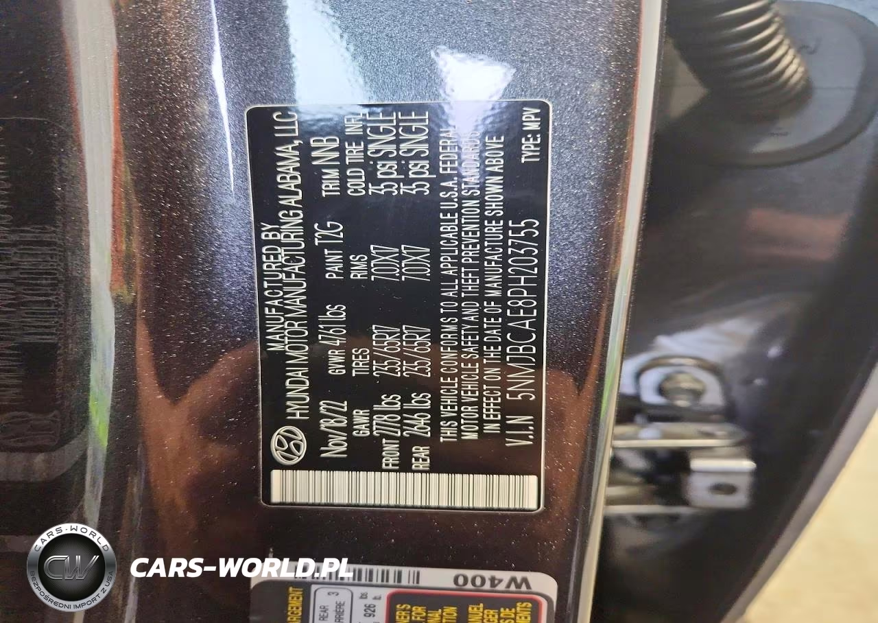 2023 Hyundai Tucson Sel VIN:5NMJBCAE8PH203755 - 13