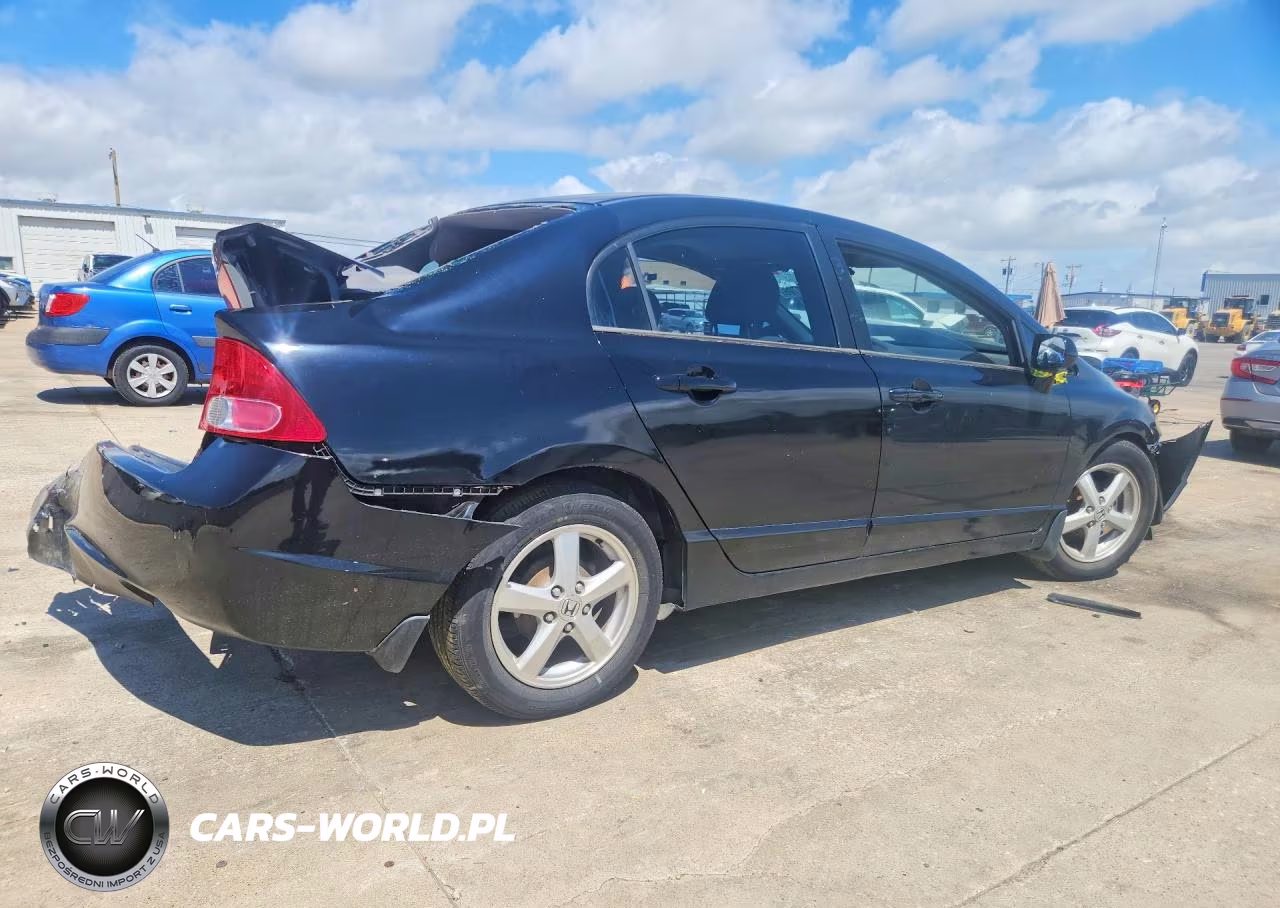 2007 Honda Civic Lx VIN:1HGFA16597L037137 - 3
