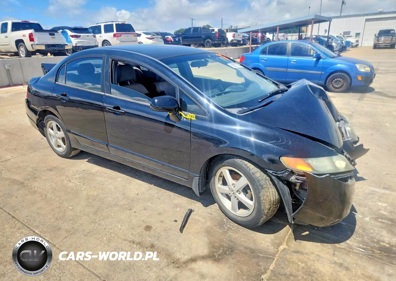 2007 Honda Civic Lx VIN:1HGFA16597L037137 - 4