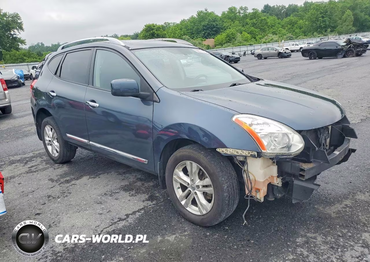 2013 Nissan Rogue S VIN:JN8AS5MV5DW134365 - 4
