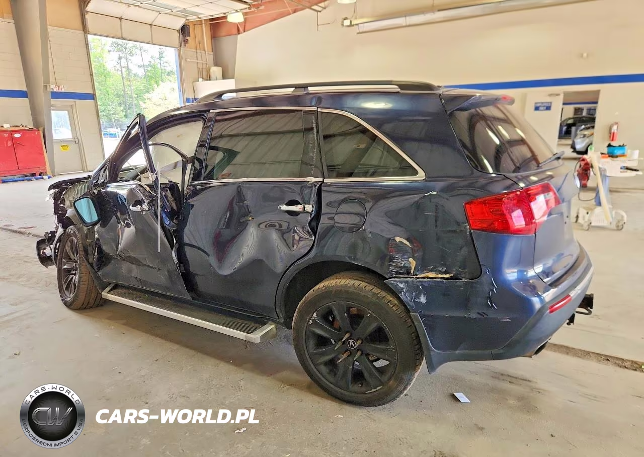 2011 Acura Mdx Advance VIN:2HNYD2H59BH527398 - 2