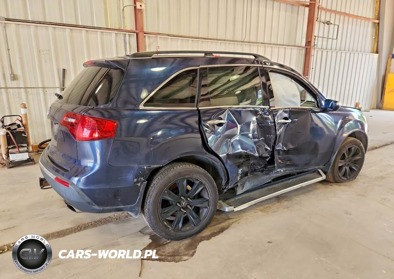 2011 Acura Mdx Advance VIN:2HNYD2H59BH527398 - 3