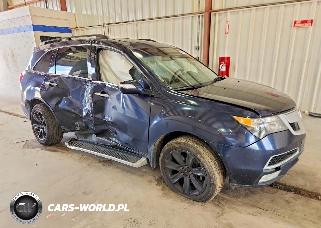2011 Acura Mdx Advance VIN:2HNYD2H59BH527398 - 4