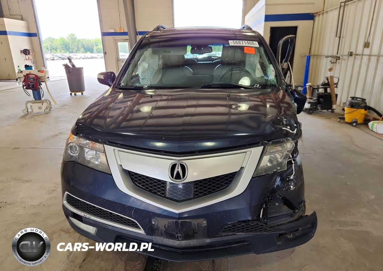 2011 Acura Mdx Advance VIN:2HNYD2H59BH527398 - 5