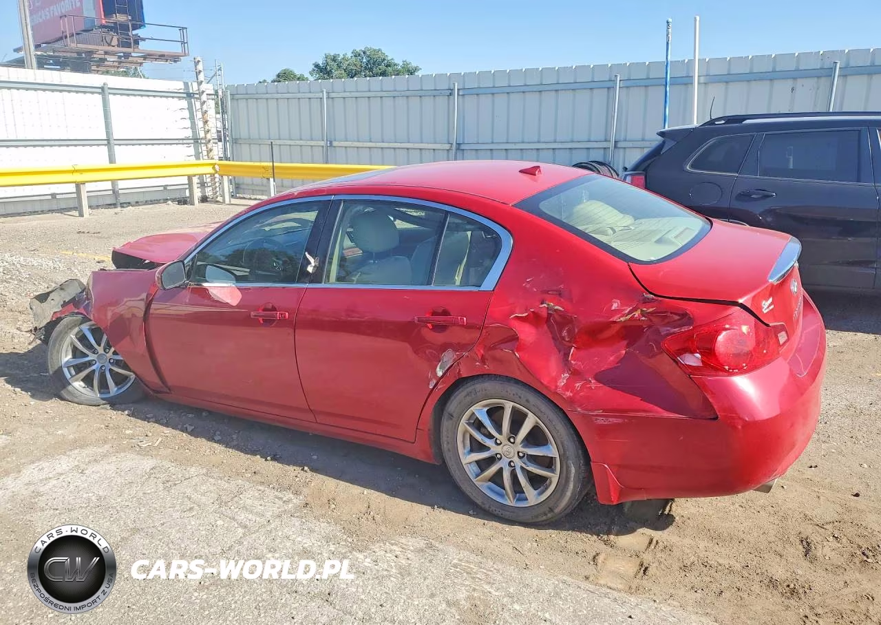 2008 Infiniti G35 X VIN:JNKBV61F38M256684 - 2