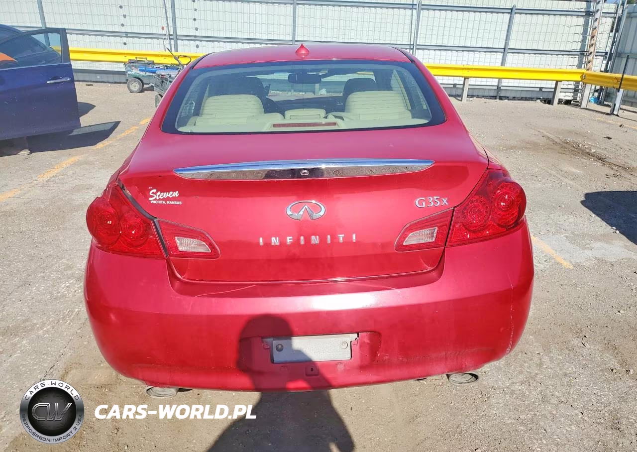 2008 Infiniti G35 X VIN:JNKBV61F38M256684 - 6