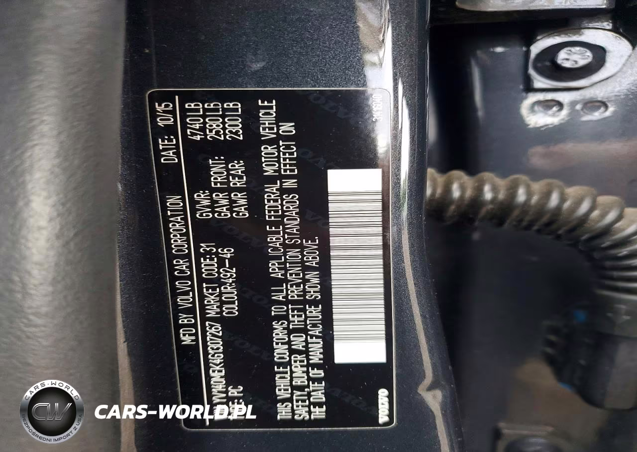 2016 Volvo V60 T5 Premier VIN:YV140MEK4G1307267 - 12