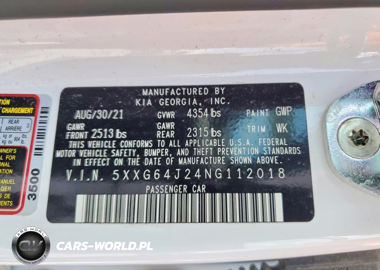 2022 Kia K5 Gt Line VIN:5XXG64J24NG112018 - 12