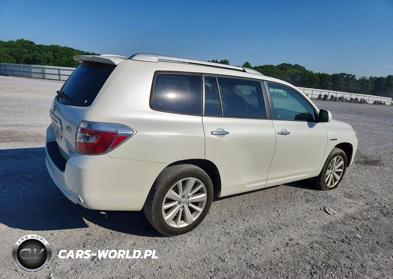 2008 Toyota Highlander Hybrid Limited VIN:JTEEW44A782004766 - 3