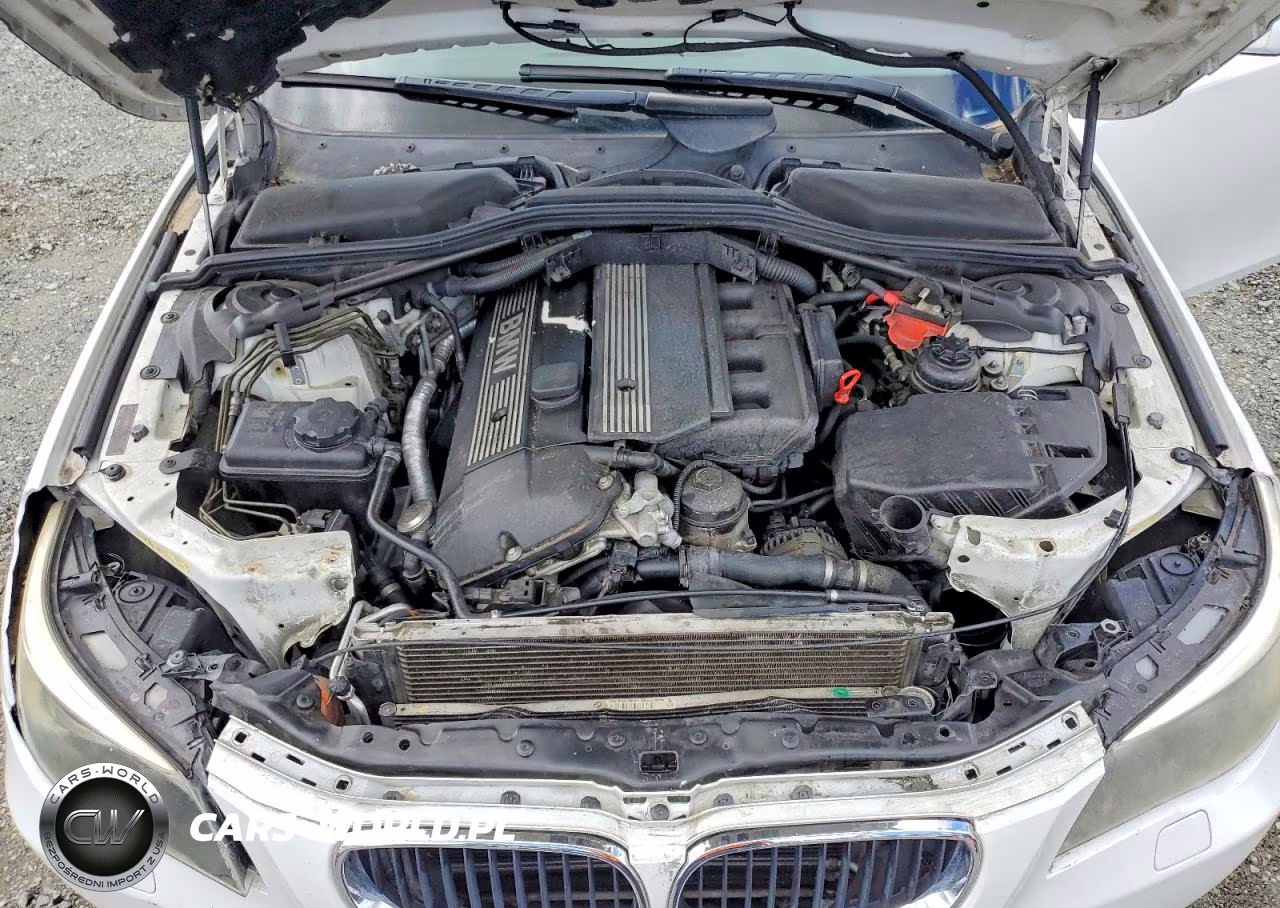 2005 BMW 525 I VIN:WBANA53525B858490 - 11