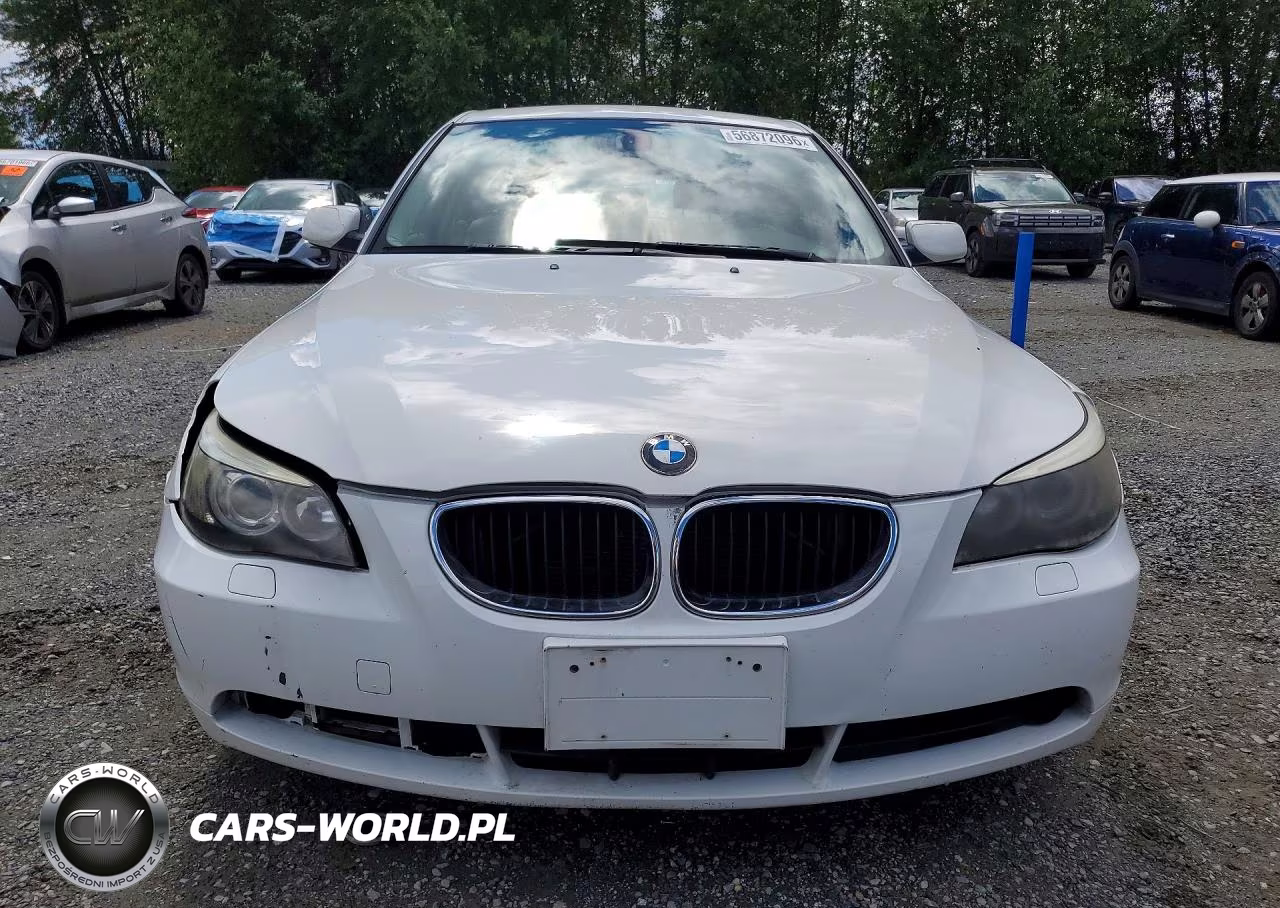 2005 BMW 525 I VIN:WBANA53525B858490 - 5