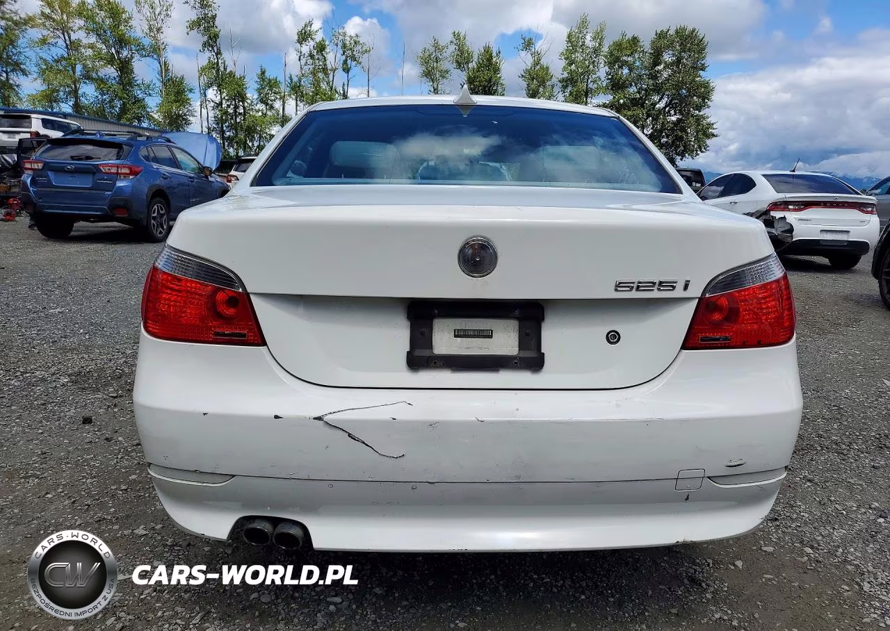 2005 BMW 525 I VIN:WBANA53525B858490 - 6