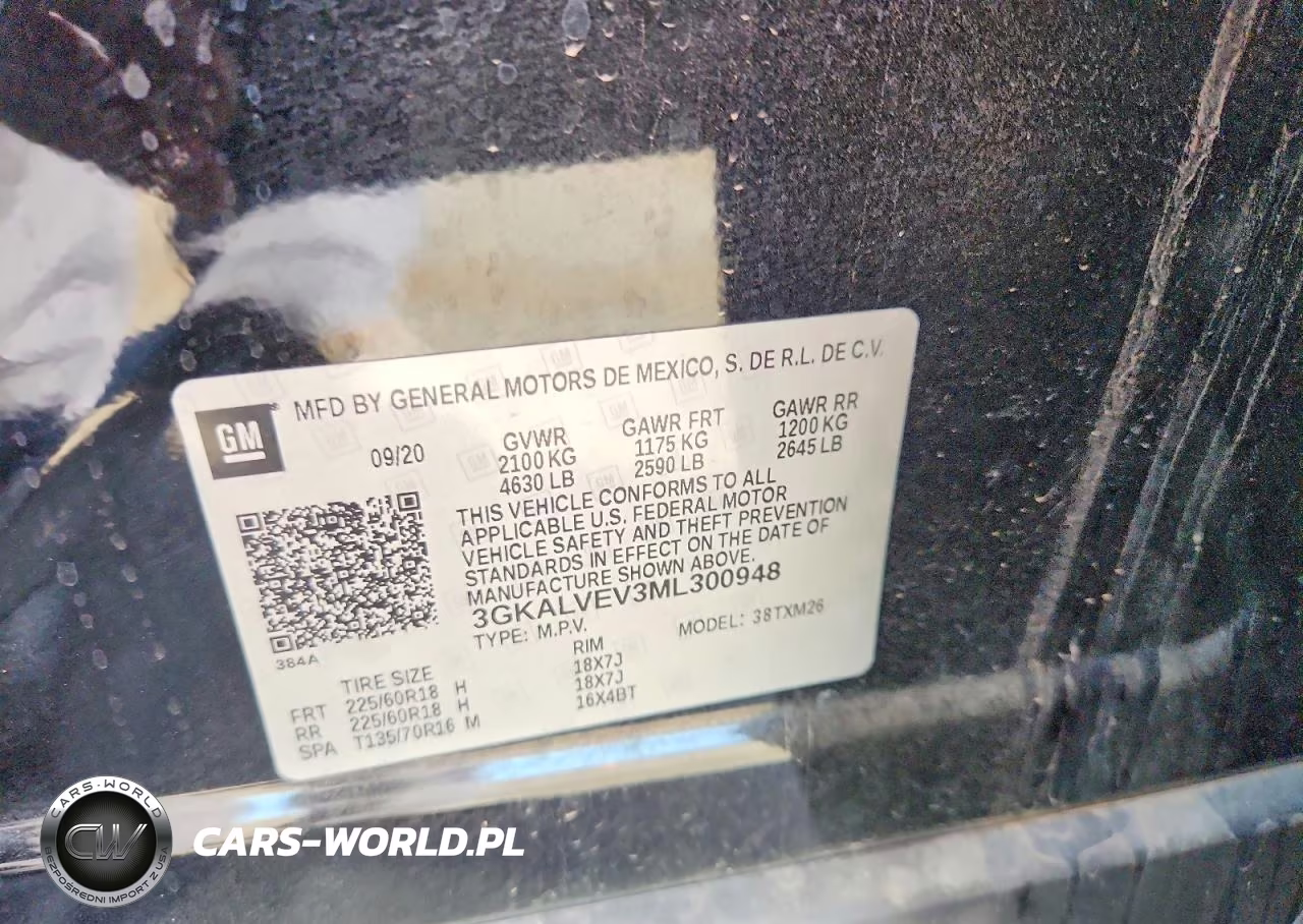 2021 GMC Terrain Slt VIN:3GKALVEV3ML300948 - 14
