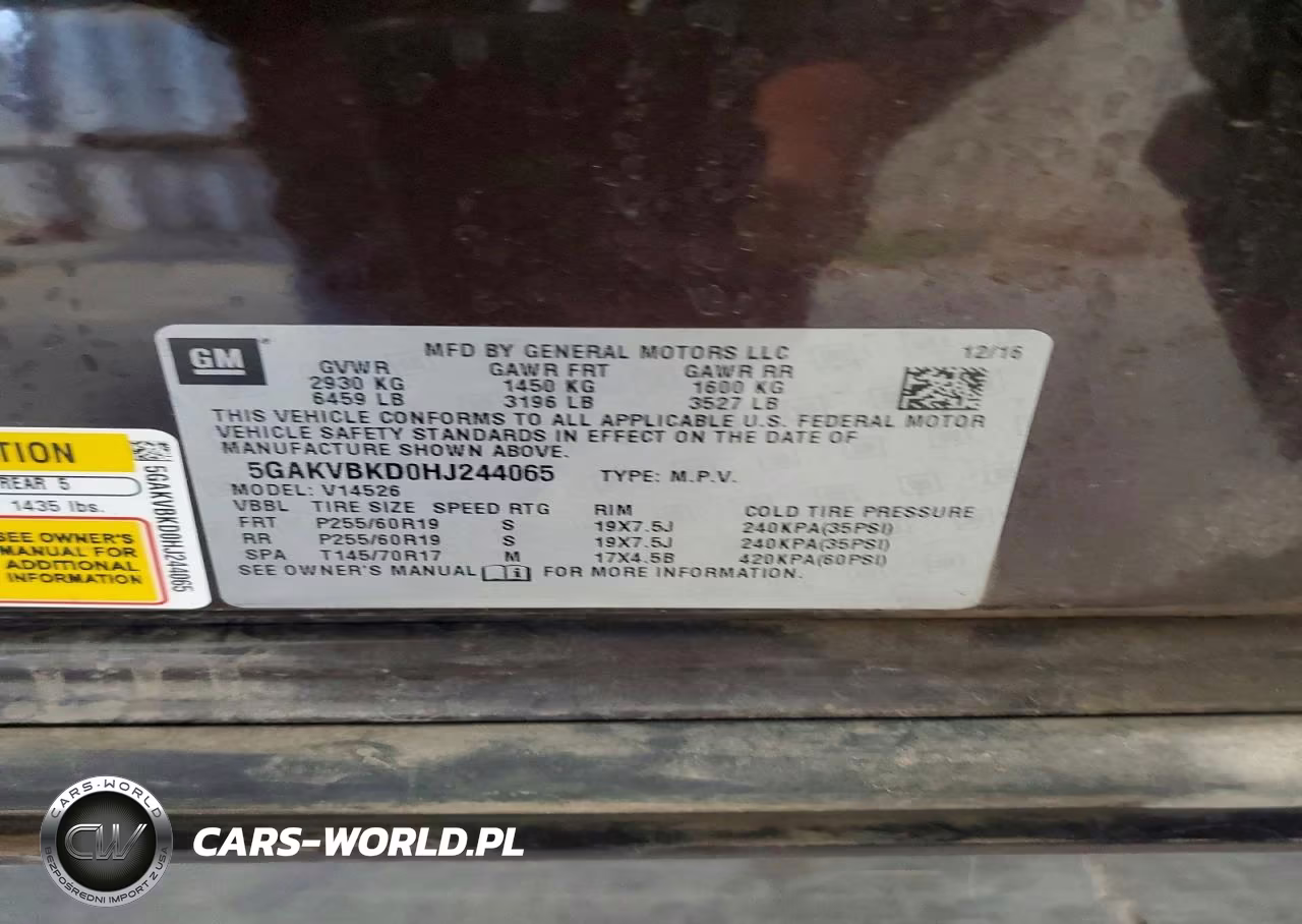 2017 Buick Enclave VIN:5GAKVBKD0HJ244065 - 13