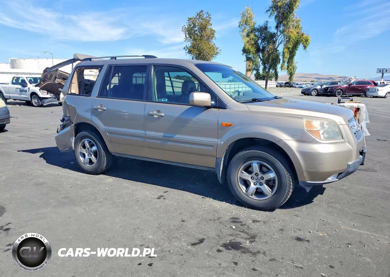 2007 Honda Pilot Exl VIN:5FNYF28577B036003 - 4