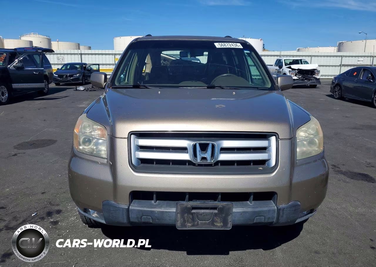 2007 Honda Pilot Exl VIN:5FNYF28577B036003 - 5