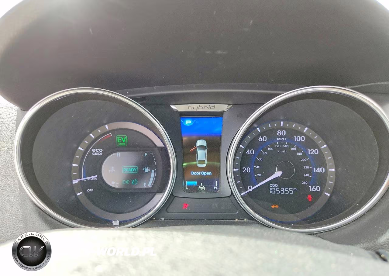 2013 Hyundai Sonata Hybrid VIN:KMHEC4A45DA090473 - 9