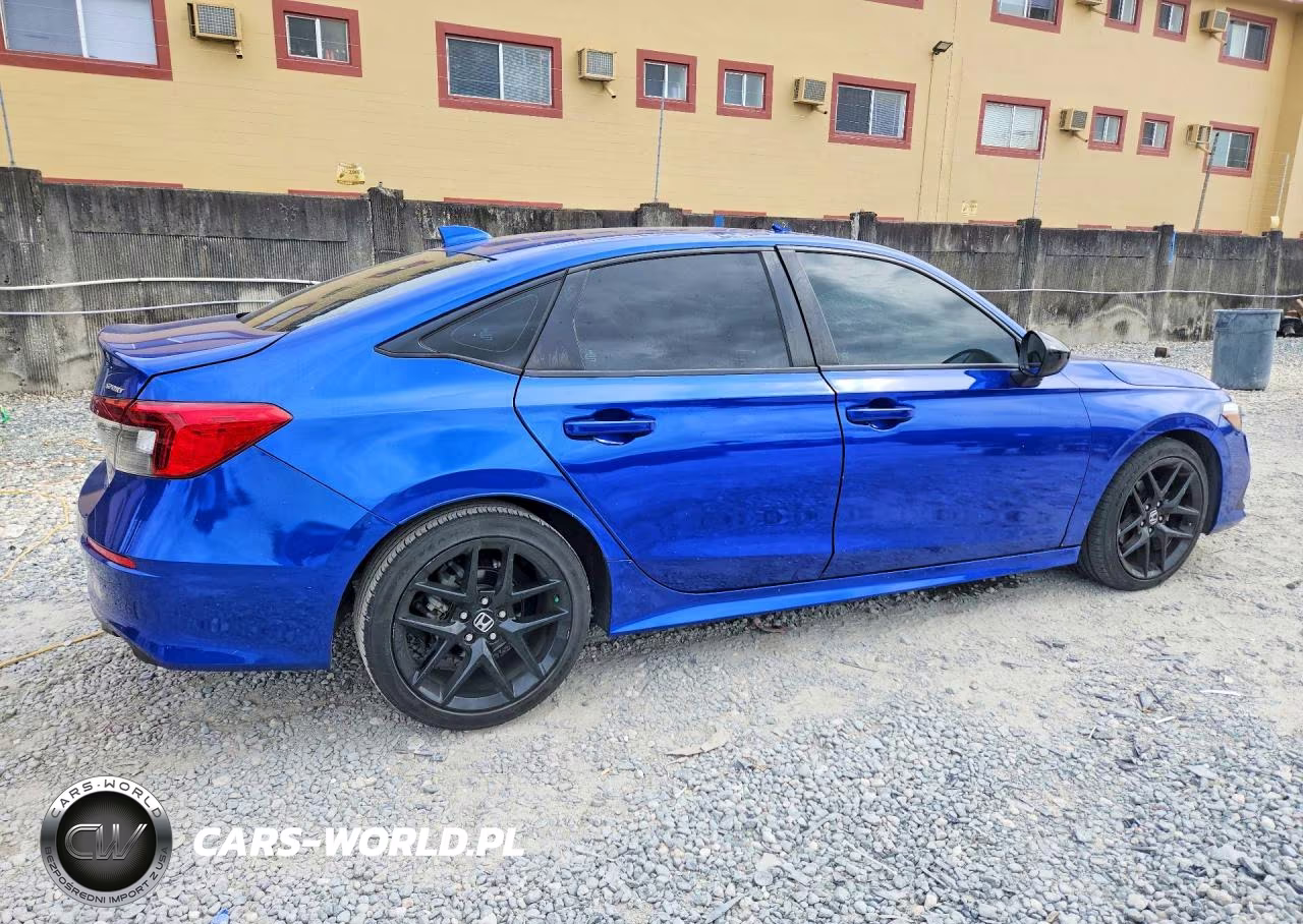 2022 Honda Civic Sport VIN:2HGFE2F51NH528077 - 3
