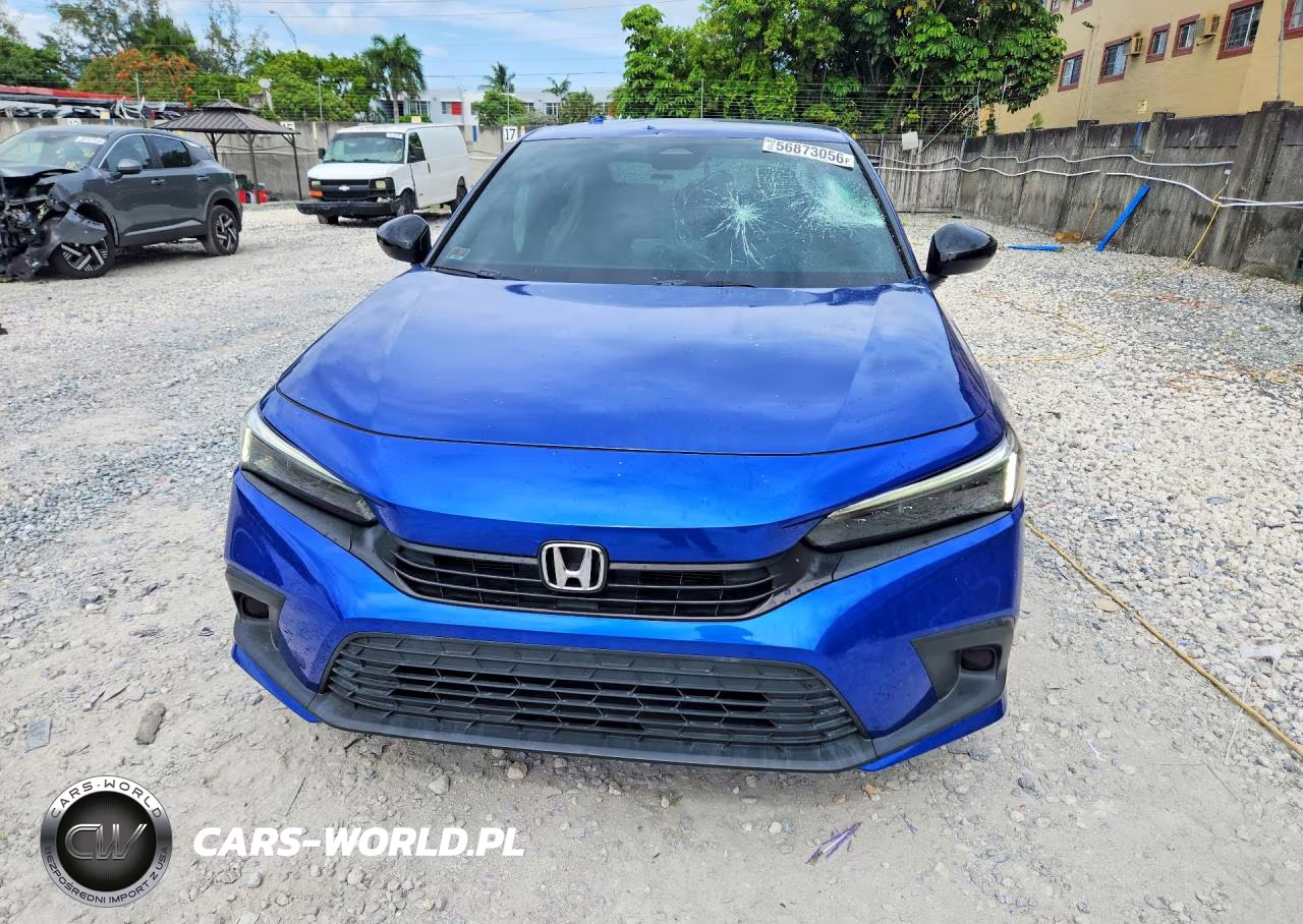 2022 Honda Civic Sport VIN:2HGFE2F51NH528077 - 5