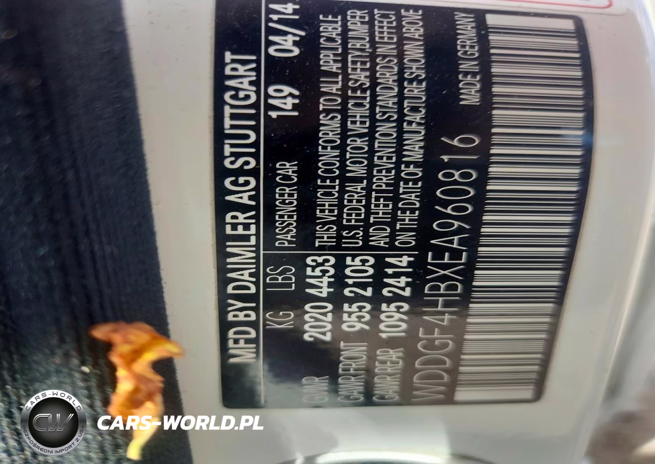2014 Mercedes-Benz C 250 VIN:WDDGF4HBXEA960816 - 12