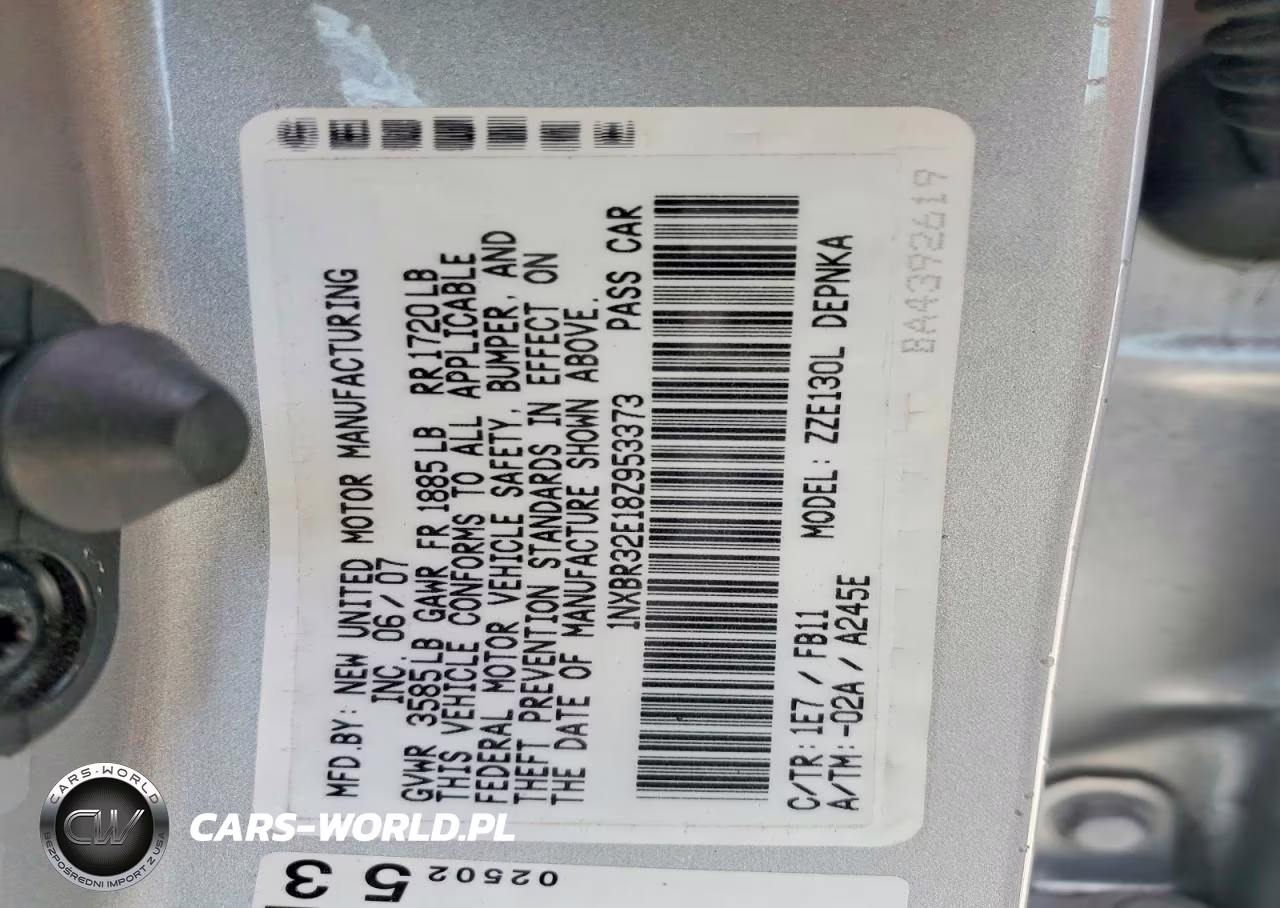 2008 Toyota Corolla Le VIN:1NXBR32E18Z953373 - 13