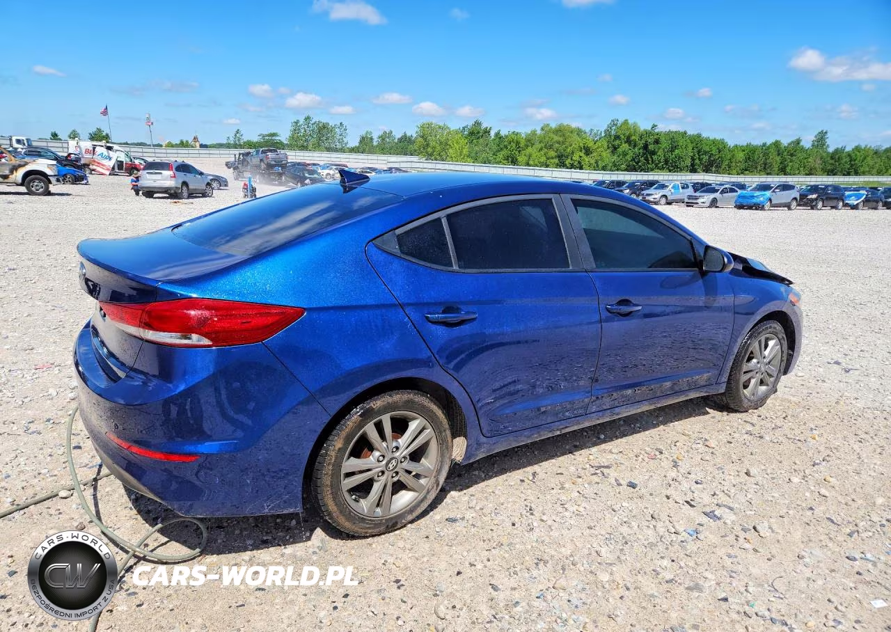 2017 Hyundai Elantra Se VIN:5NPD84LF2HH017124 - 3