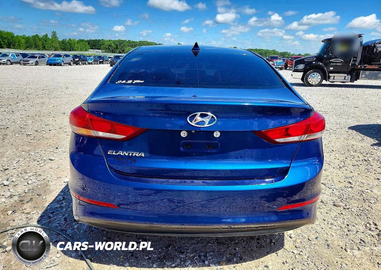 2017 Hyundai Elantra Se VIN:5NPD84LF2HH017124 - 6