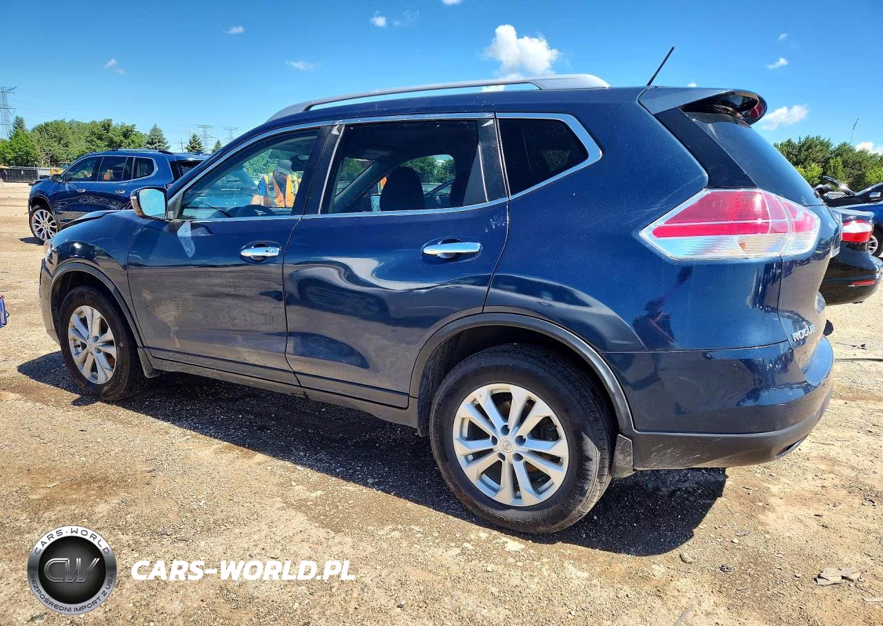 2016 Nissan Rogue Sv VIN:KNMAT2MVXGP668418 - 2