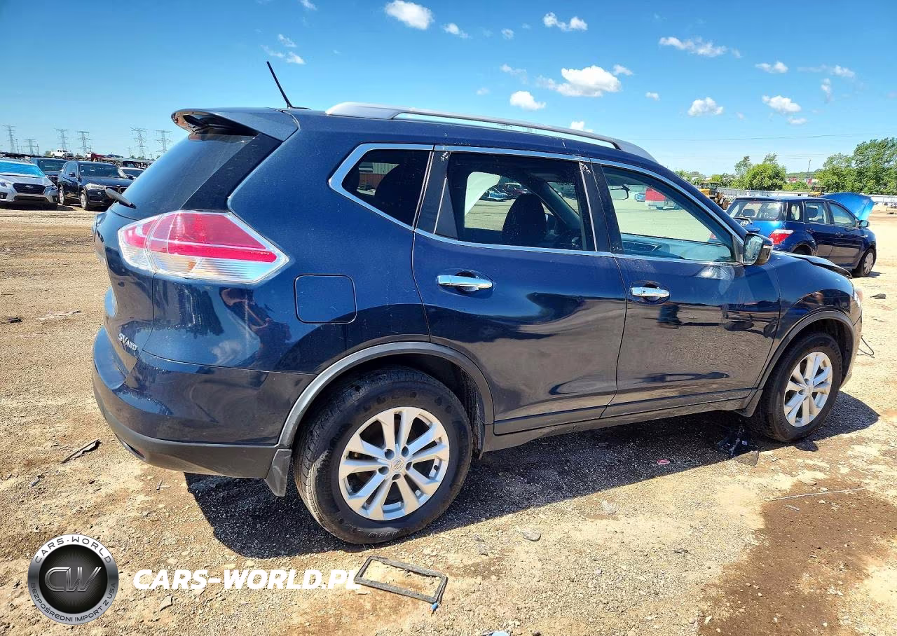2016 Nissan Rogue Sv VIN:KNMAT2MVXGP668418 - 3