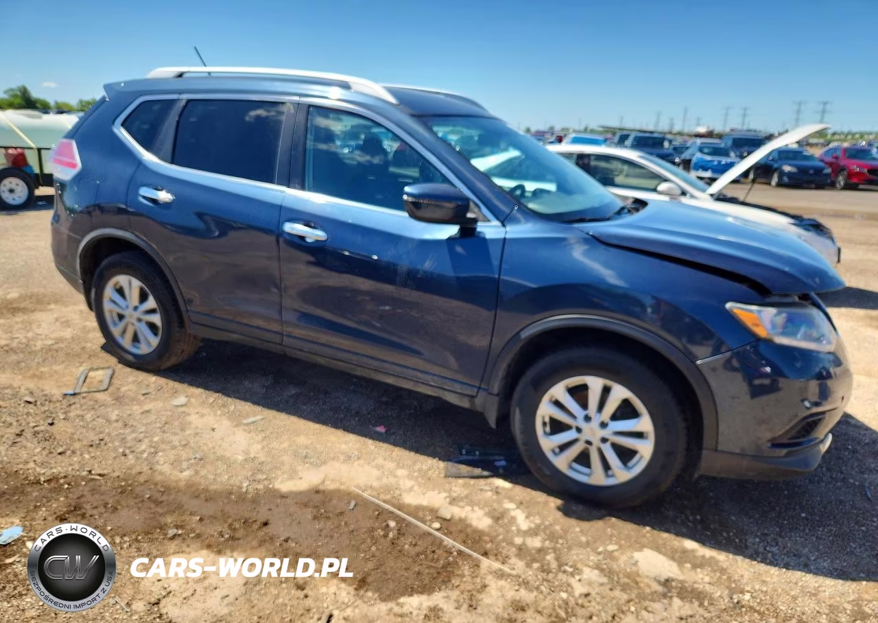 2016 Nissan Rogue Sv VIN:KNMAT2MVXGP668418 - 4