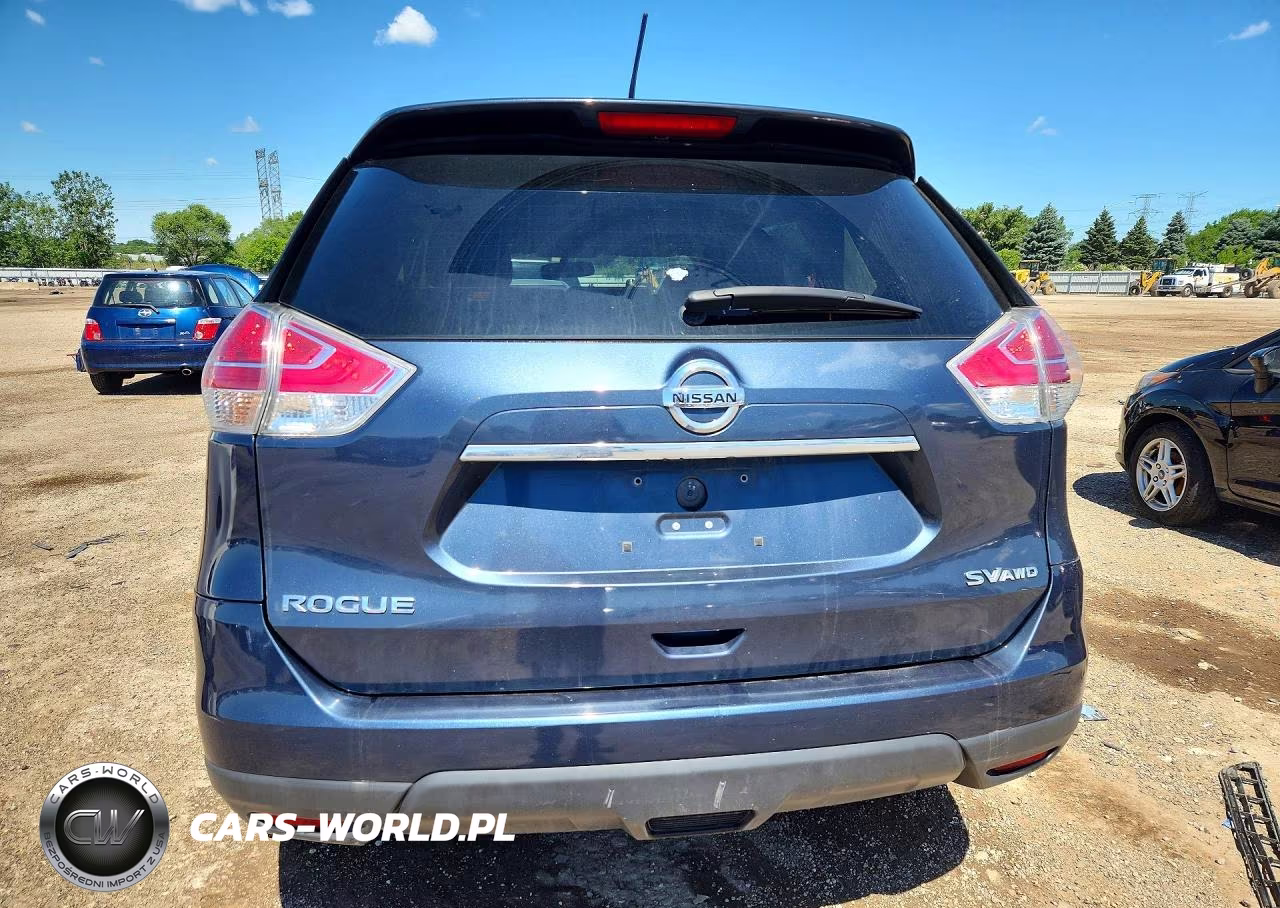 2016 Nissan Rogue Sv VIN:KNMAT2MVXGP668418 - 6