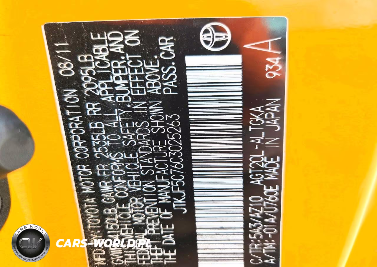 2012 Scion Tc Release Series 7.0 VIN:JTKJF5C76C3025263 - 12
