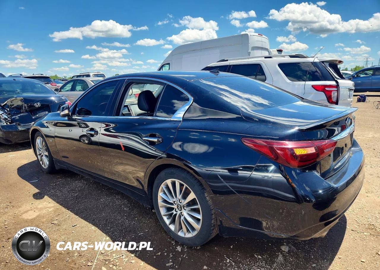 2018 Infiniti Q50 3.0T Luxe VIN:JN1EV7AR6JM433316 - 2