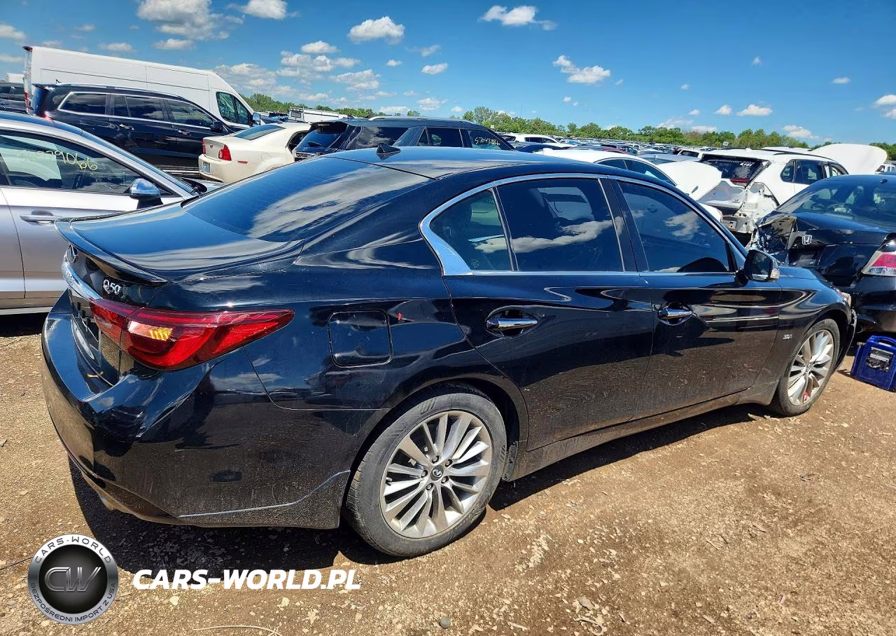 2018 Infiniti Q50 3.0T Luxe VIN:JN1EV7AR6JM433316 - 3