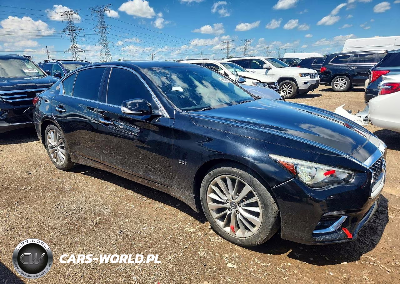 2018 Infiniti Q50 3.0T Luxe VIN:JN1EV7AR6JM433316 - 4